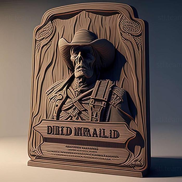 3D модель Игра Red Dead Redemption Undead Nightmare Pack (STL)